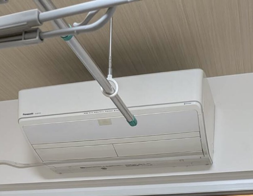 青森県弘前市富栄平岡　K様宅　お掃除機能付きエアコンのクリーニング