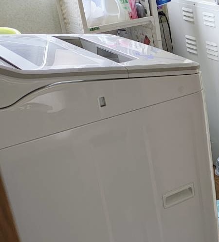 青森県藤崎町西豊田　K様宅　縦型洗濯機の分解クリーニング