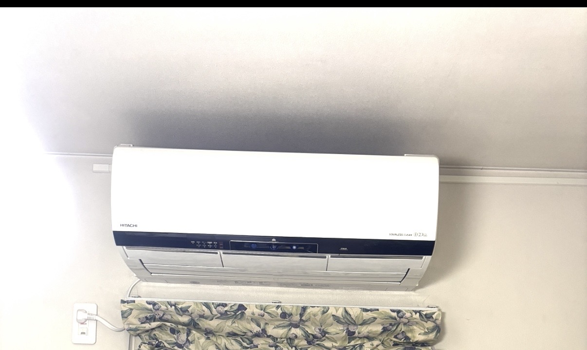 お掃除機能付きエアコンのクリーニング　S様宅